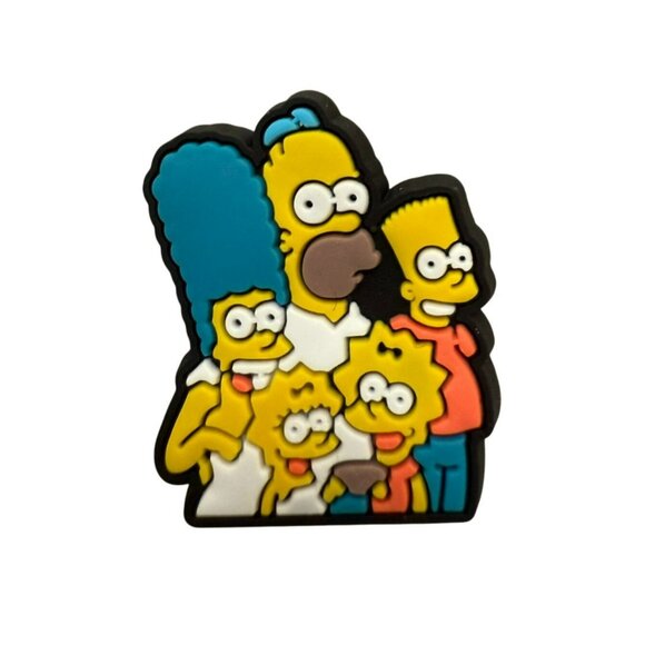The Simpsons Family Croc Shoe Charm Jibbitz - Picture 1 of 2